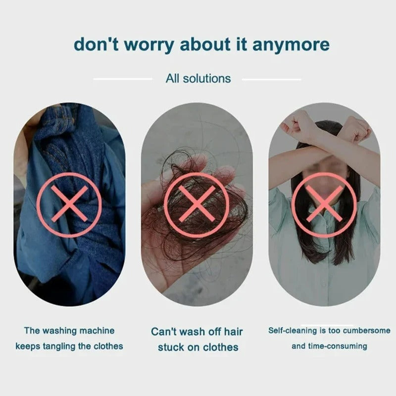 Tangle-Free Reusable Laundry Scrubbing Ball