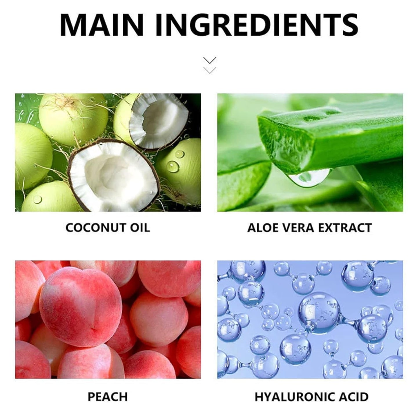 Coconut facial hair removal cream - Gentle & effective