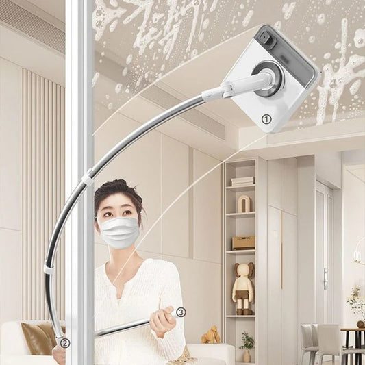 Household Multipurpose Flexible Mop Duster for Quick and Easy Cleaning with Long Rod