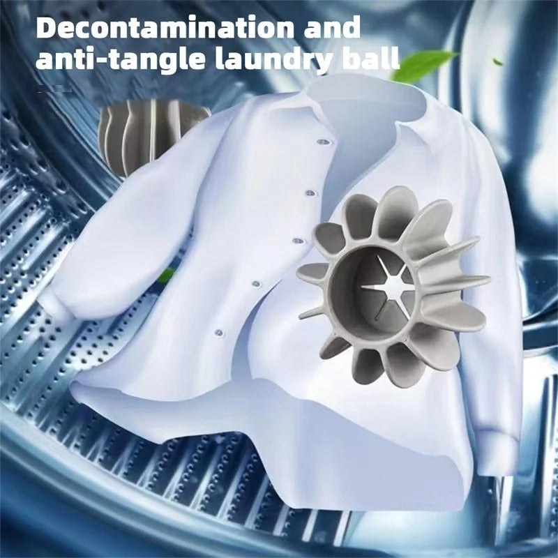 Tangle-Free Reusable Laundry Scrubbing Ball