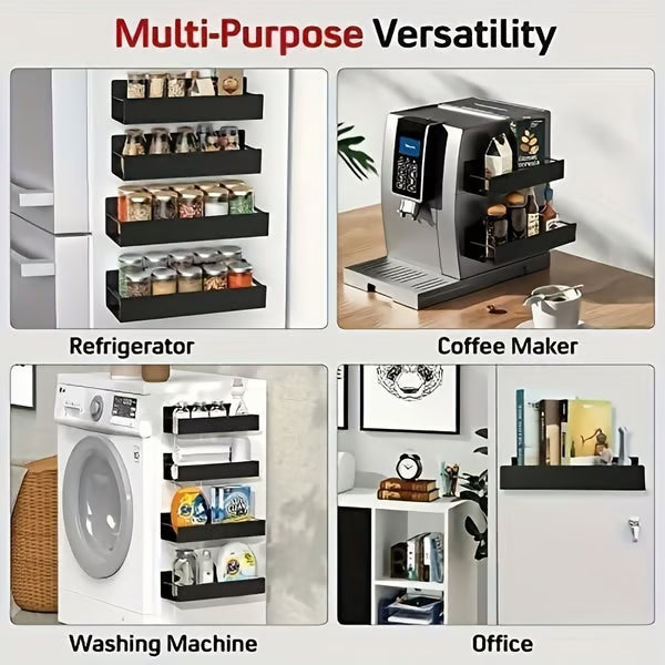 🔥 Magnetic Storage Rack | No Drilling, Instant Organization | Holds Up to 8kg's! 🧲