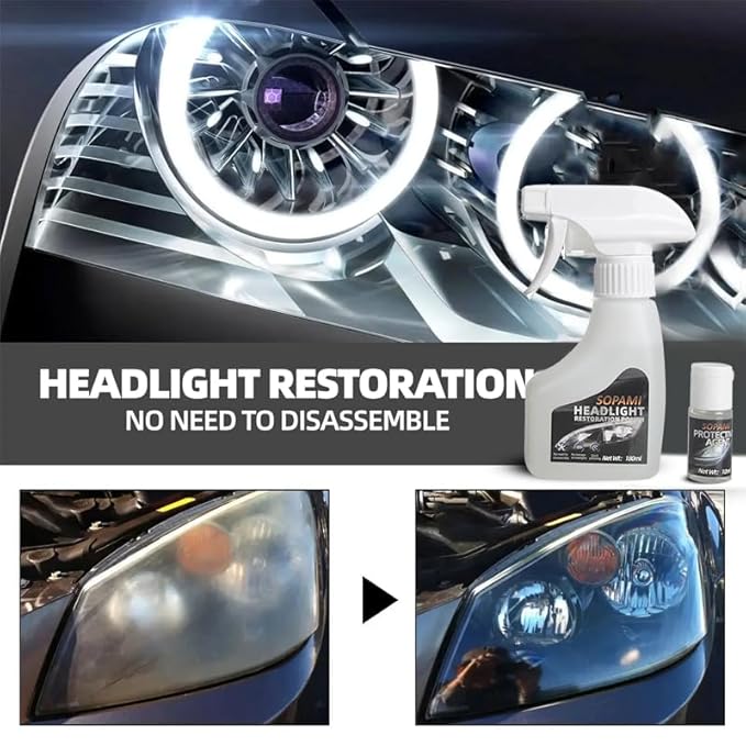 ODALIT Glass / Headlight Refurbishment Spray ( BUY 1 GET 1 FREE )