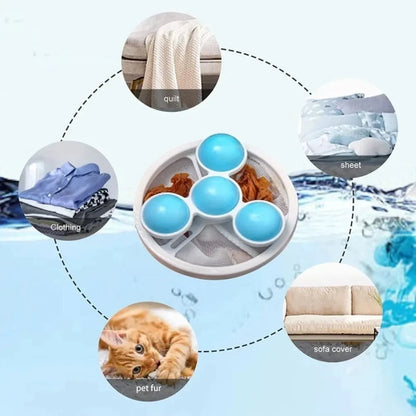 🔥BUY 1 - GET 1 FREE! ✨ Washing Machine Filter Bag - Captures Pet Hair, Prevents Tangles, Reusable 🧼🐾
