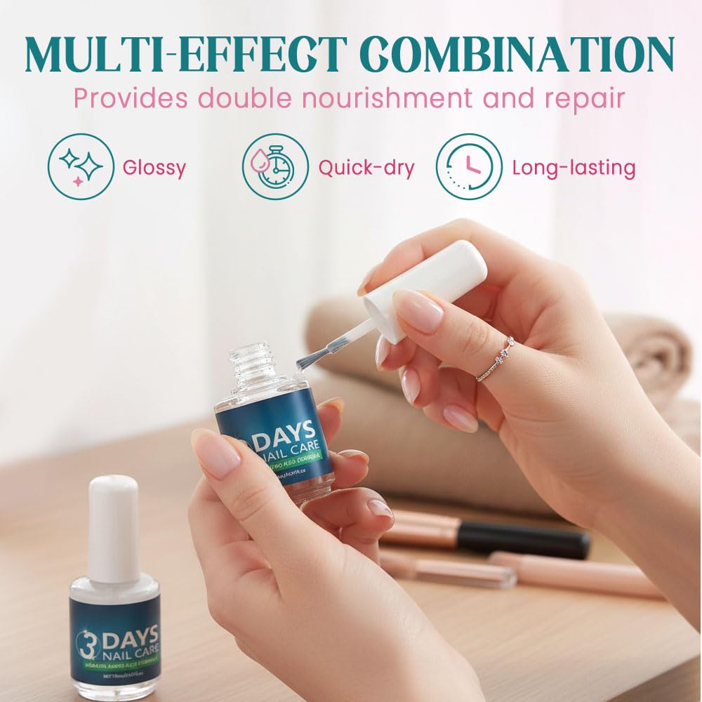 High-Gloss Quick-Dry Nourishing Nail Oil