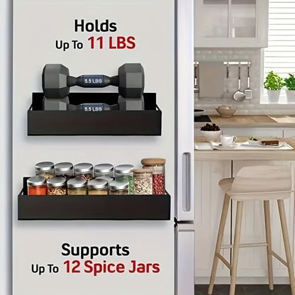 🔥 Magnetic Storage Rack | No Drilling, Instant Organization | Holds Up to 8kg's! 🧲