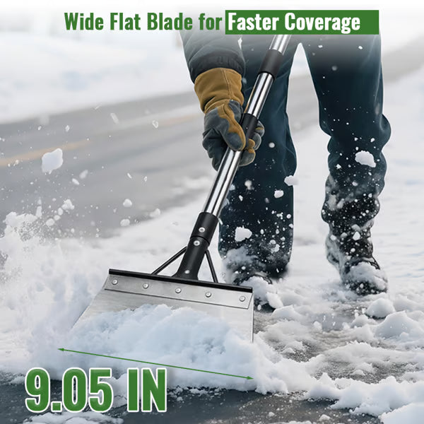 Heavy-Duty Multi-Purpose Garden Scraper & Ice Breaker