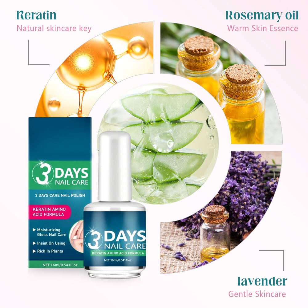 High-Gloss Quick-Dry Nourishing Nail Oil