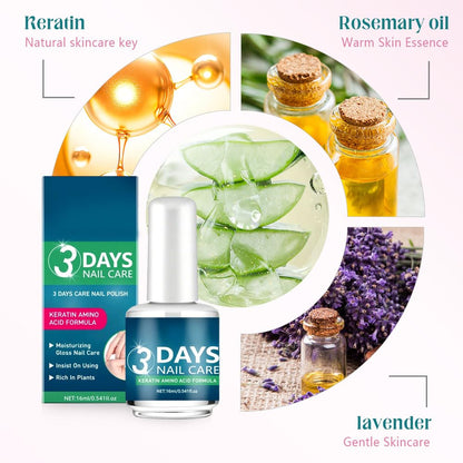 High-Gloss Quick-Dry Nourishing Nail Oil