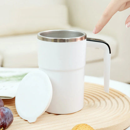 Magnetic Self-Stirring Coffee Mug Set