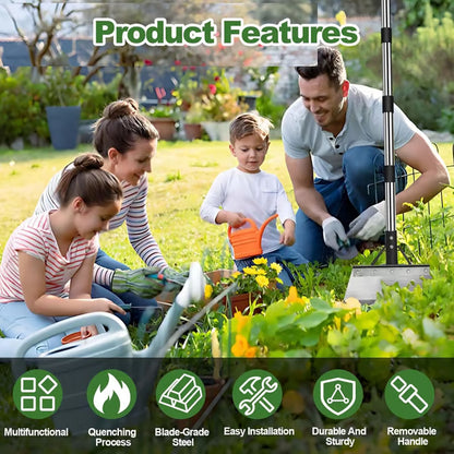 Heavy-Duty Multi-Purpose Garden Scraper & Ice Breaker