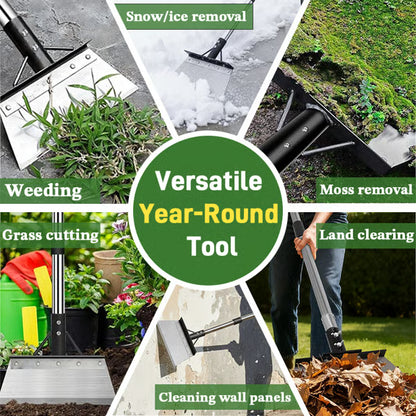 Heavy-Duty Multi-Purpose Garden Scraper & Ice Breaker