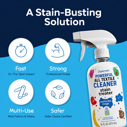 Powerful All Textile Cleaner For All Color Fabric Stain Remover Spray BUY 1 GET 1 FREE