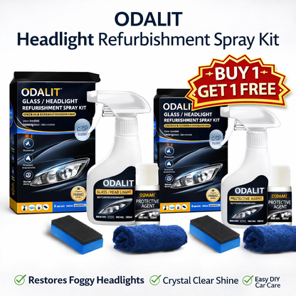 ODALIT Glass / Headlight Refurbishment Spray ( BUY 1 GET 1 FREE )