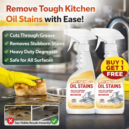 Oil Stains Remover - Kitchen Cleaner ( BUY 1 GET 1 FREE )