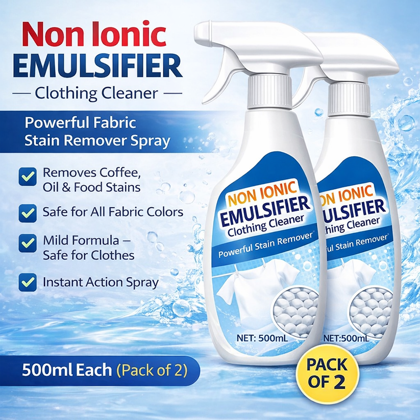 All-Purpose Clothing Stain Cleaner – Removes Coffee, Wine & Oil Stains ...