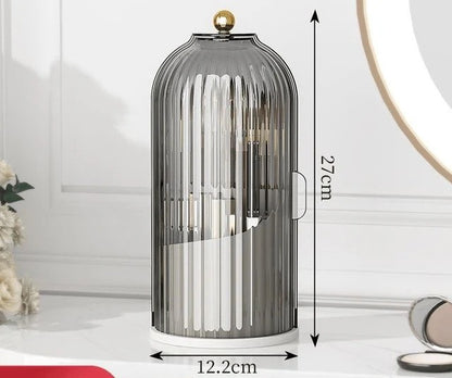 Sliding Lid Toiletries & Makeup Organizer