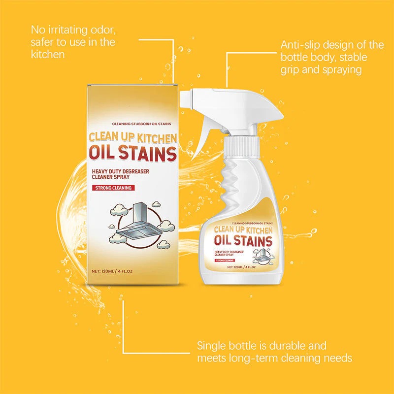 Oil Stains Remover - Kitchen Cleaner ( BUY 1 GET 1 FREE )