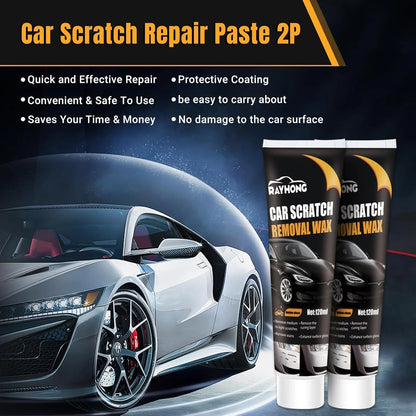 Car Scratch Removal Wax (Pack of 2)
