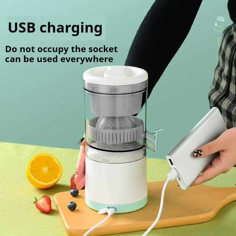 Portable Rechargeable Juicer Machine with USB Cable