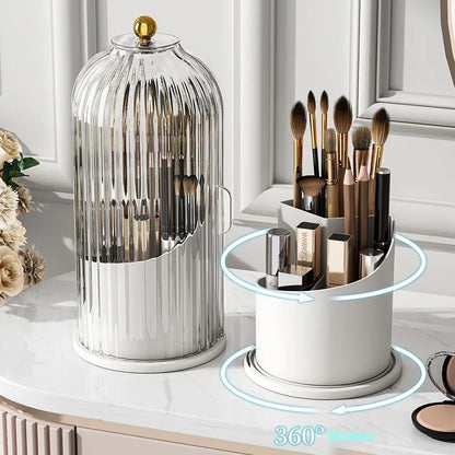 Sliding Lid Toiletries & Makeup Organizer