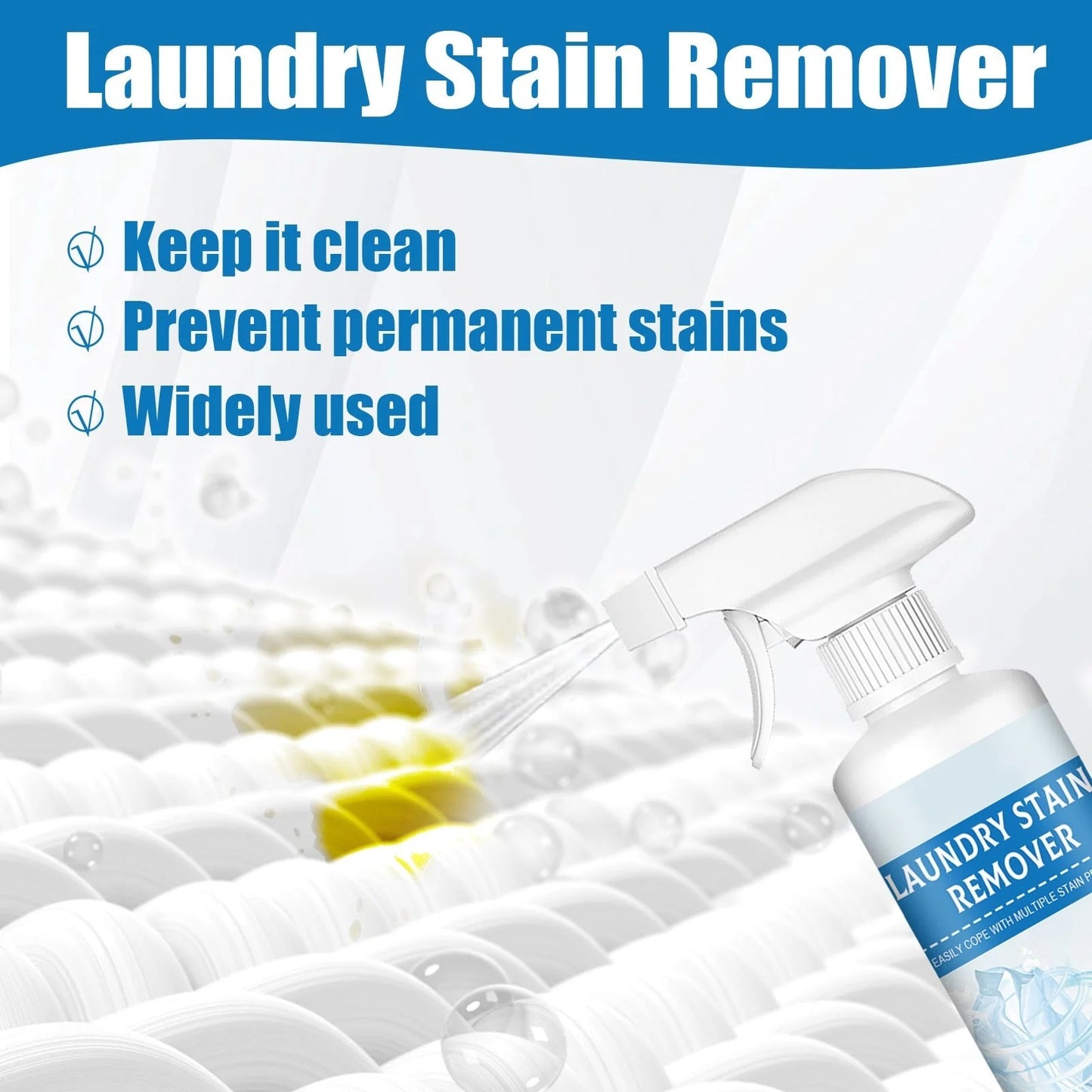 Powerful Textile Cleaner For All Color Fabric Stain Remover Spray BUY 1 GET 1 FREE