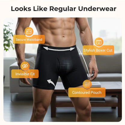Men's Ultra-Absorbent Incontinence Boxer Briefs ( Pack of 3 )