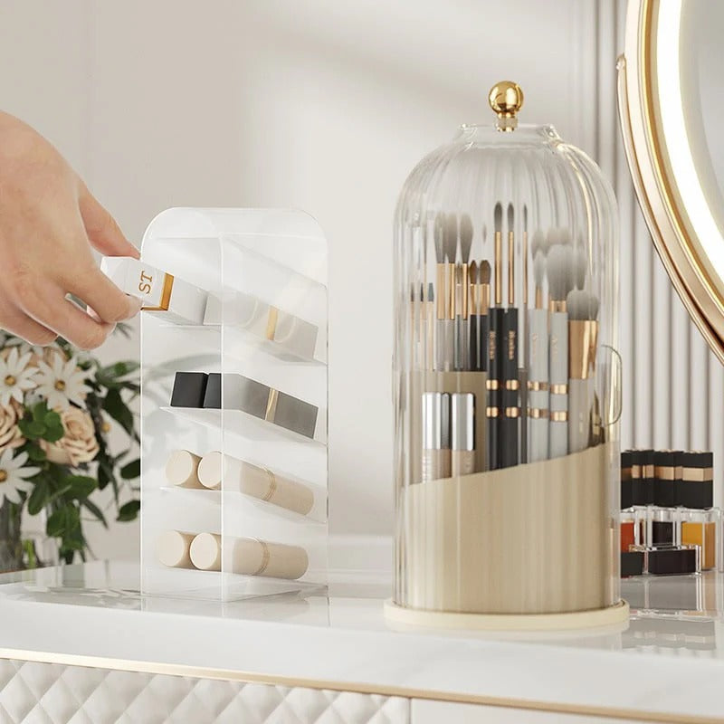Sliding Lid Toiletries & Makeup Organizer