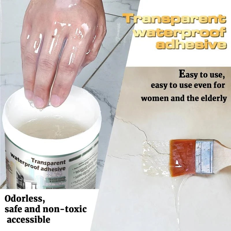 Transparent Waterproof Coating for Indoor & Outdoor ( BUY 1 GET 1 FREE )