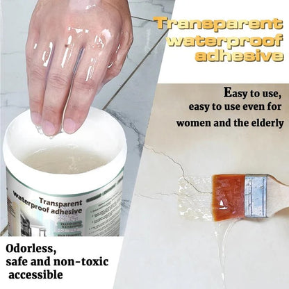 Transparent Waterproof Coating for Indoor & Outdoor ( BUY 1 GET 1 FREE )