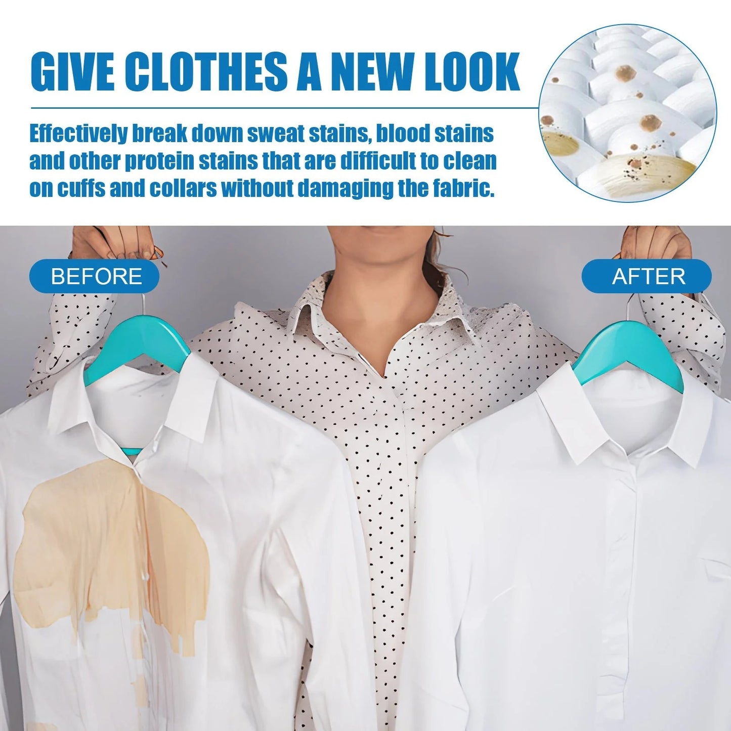 Powerful Textile Cleaner For All Color Fabric Stain Remover Spray BUY 1 GET 1 FREE