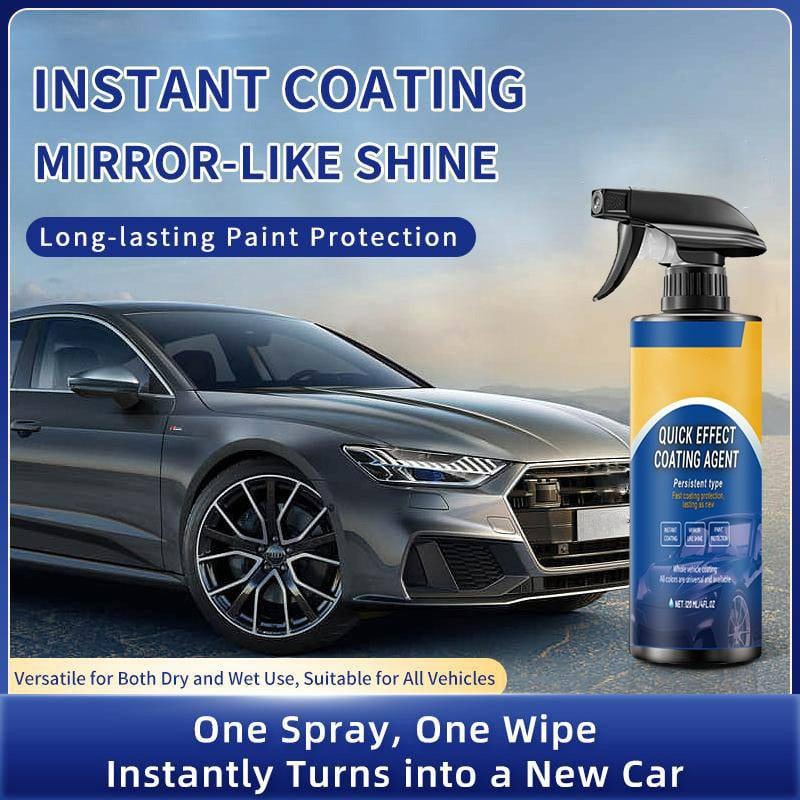 Advanced Car Quick-Acting Coating Agent Spray Kit 🚗✨ | Instant Mirror Shine & Protective Coating | BUY 1 GET 1 FREE | 500ML Each Bottle