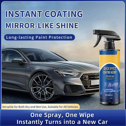 Advanced Car Quick-Acting Coating Agent Spray Kit 🚗✨ | Instant Mirror Shine & Protective Coating | BUY 1 GET 1 FREE | 500ML Each Bottle