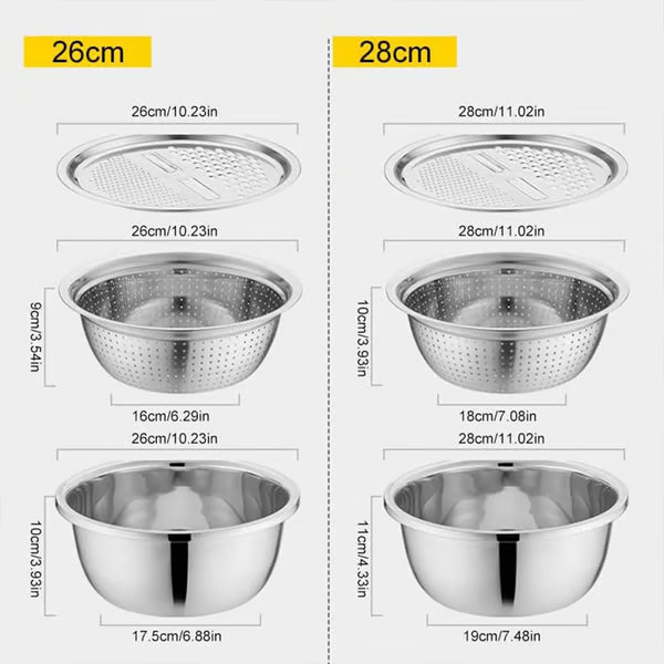 Germany Multifunctional stainless steel basin