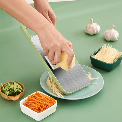 Multifunctional Kitchen Chopper with Hand Guard – 5 Blades, Non-Slip Base & Quick Vegetables Chopping
