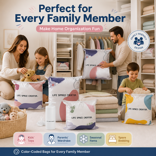 Vacuum Storage Bags – Press & Seal (PACK OF 5) (Testing)