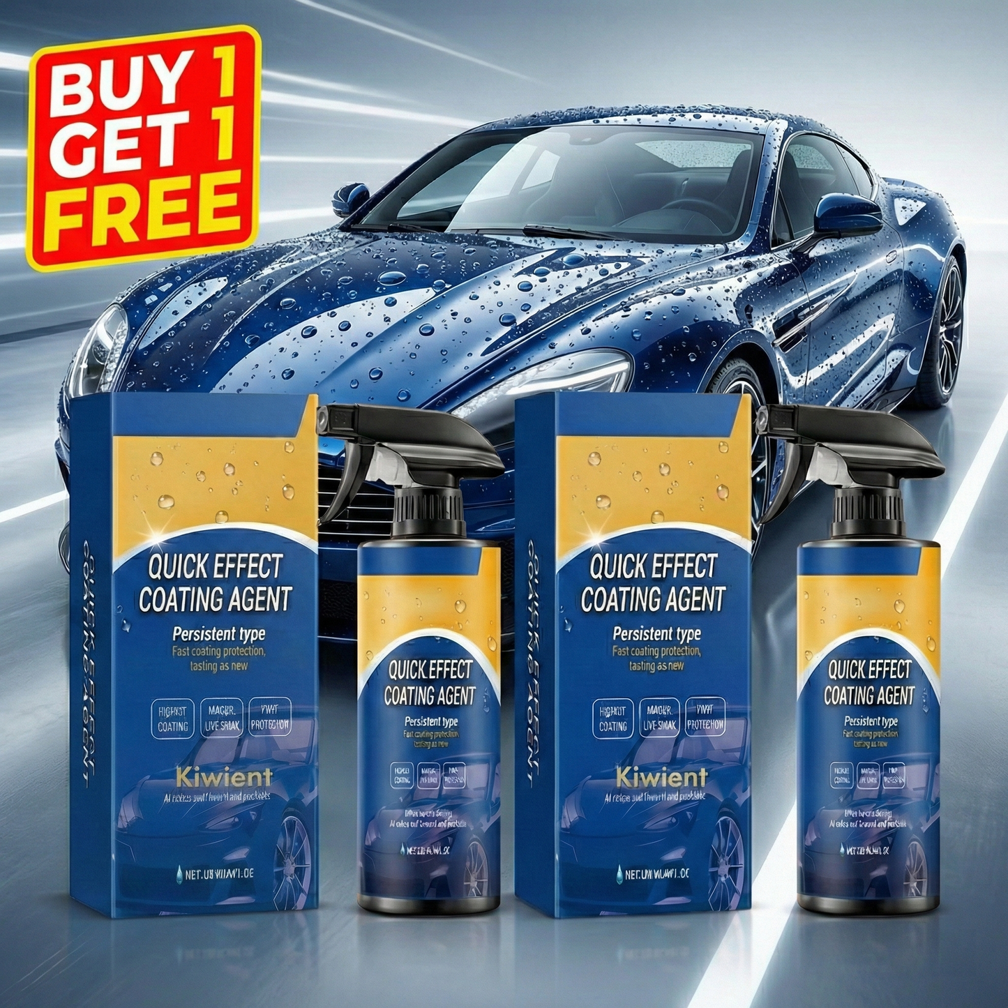 Car Coating Spray for Shine & Protection BUY 1 GET 1 FREE